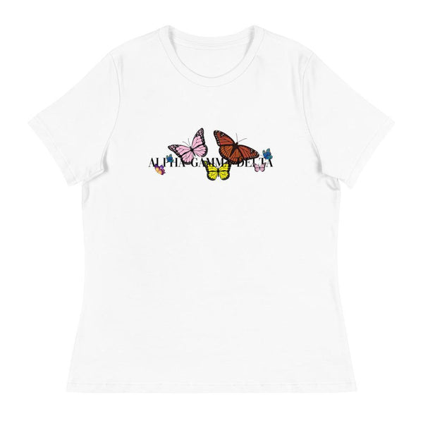Butterflies T-Shirt (Sororities A-F) - The Collegiate Lineup
